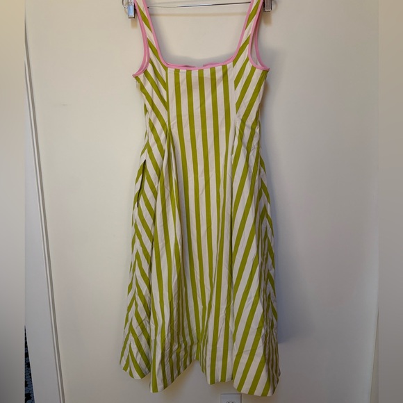 NWOT Maeve Sleeveless Notched Square-Neck Midi Dress Size XS - Picture 11 of 16